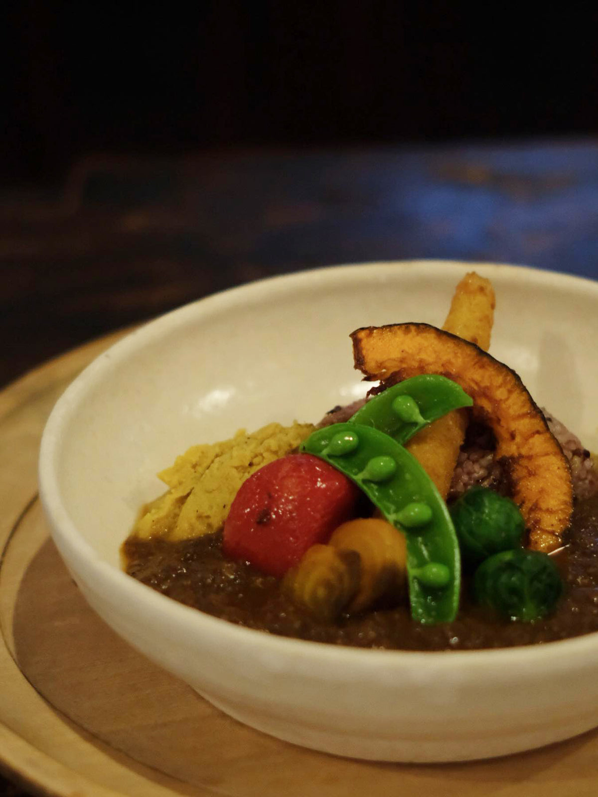 白化粧 カレー皿