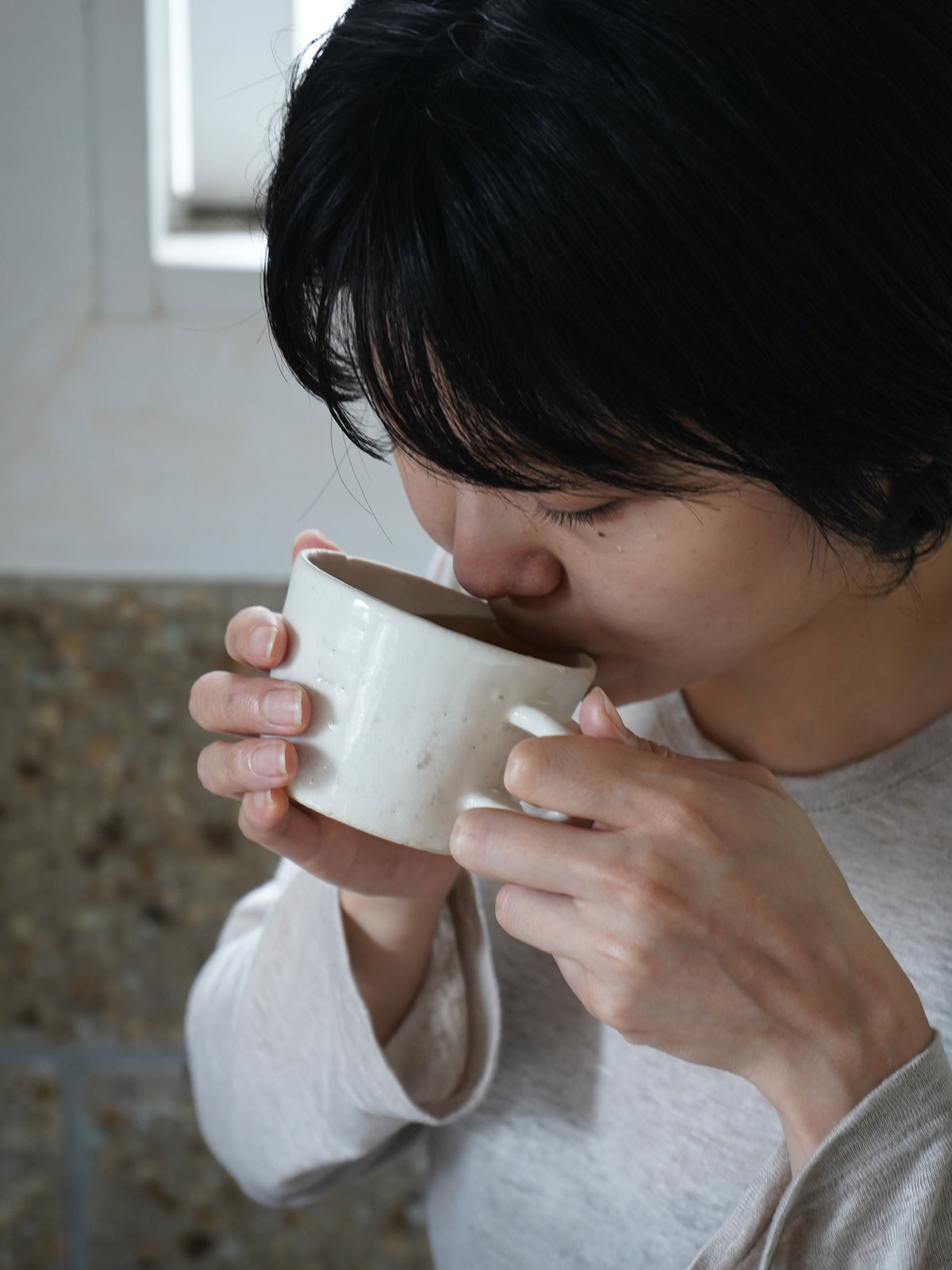 白化粧 マグカップ