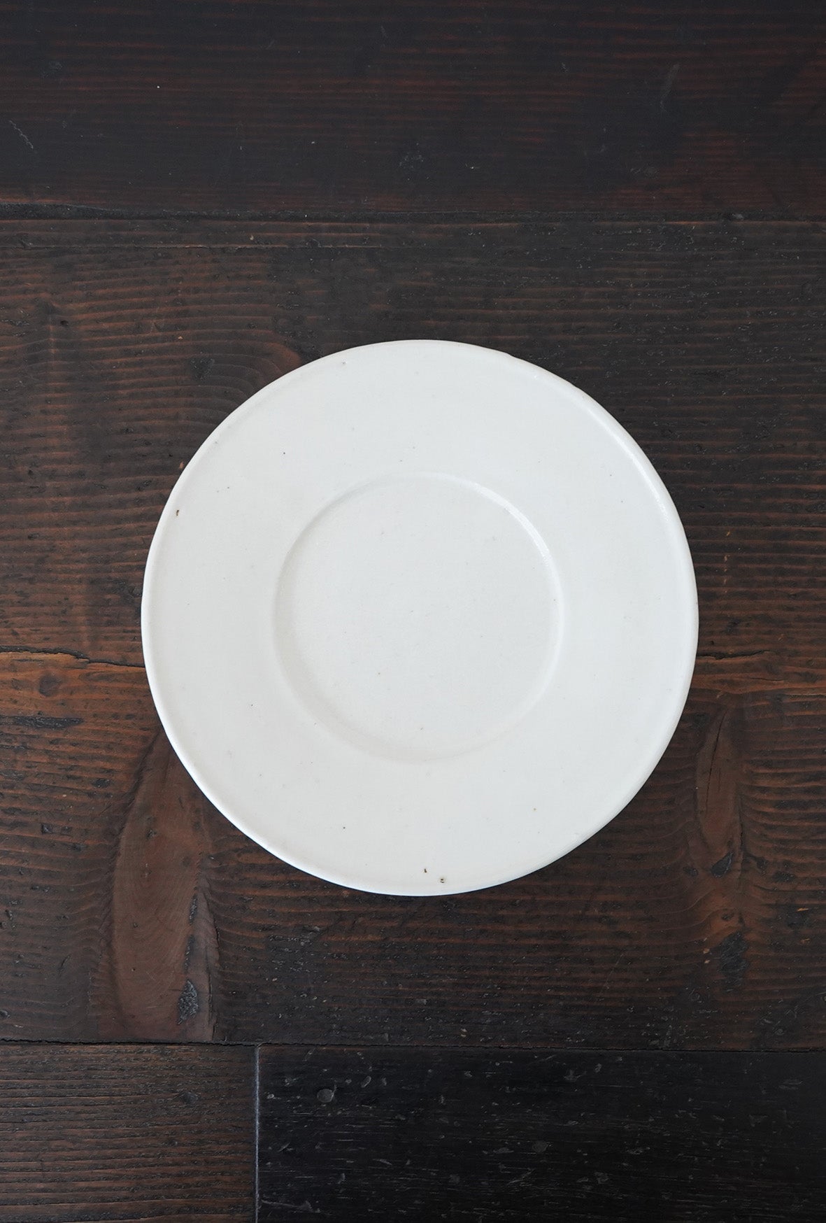 白化粧 リム皿 7.5寸（22.5cm）