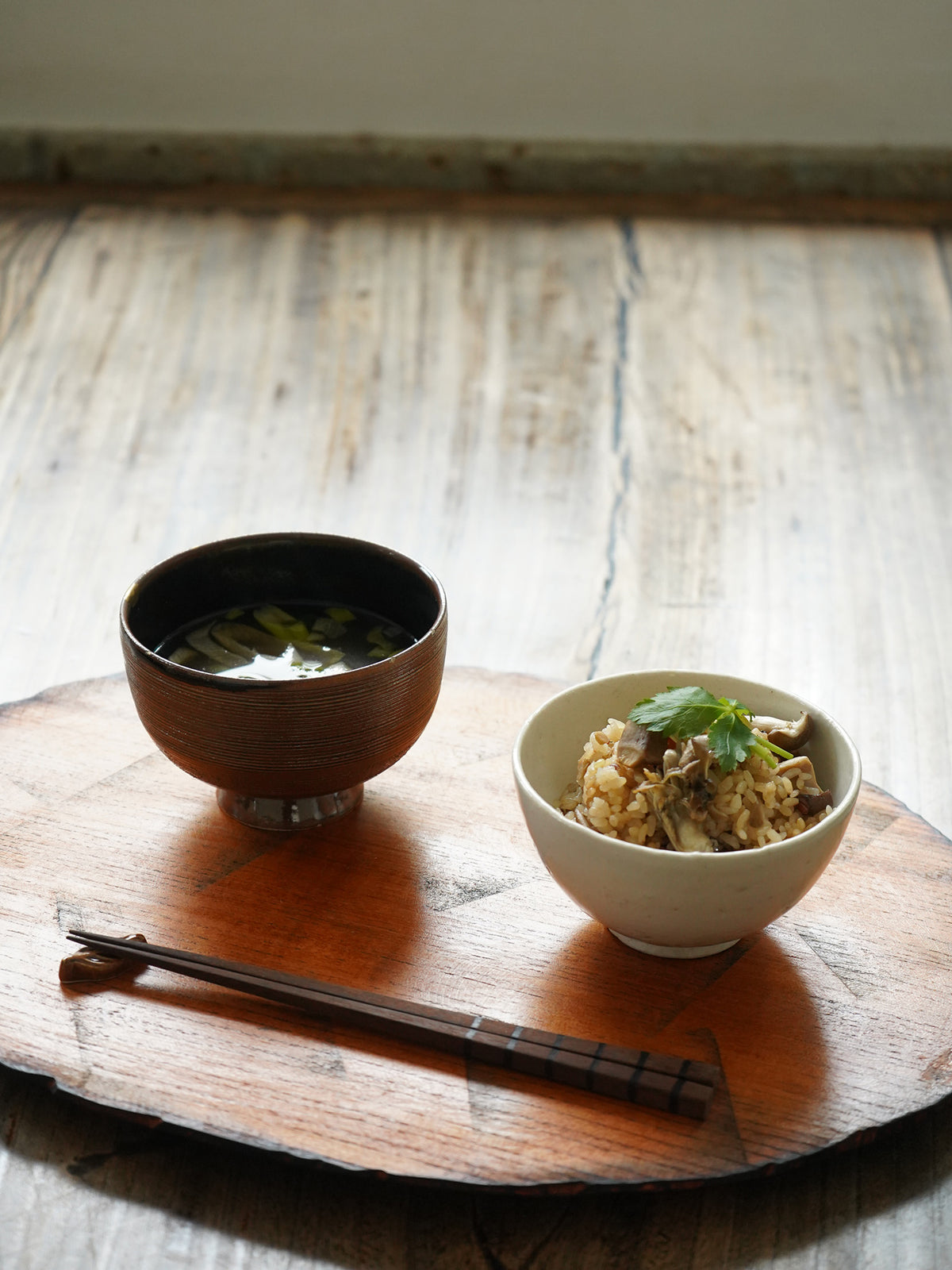 白化粧 飯碗
