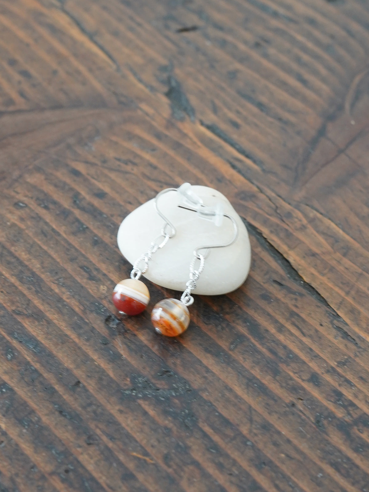 リムル ピアス 縞めのう 39512