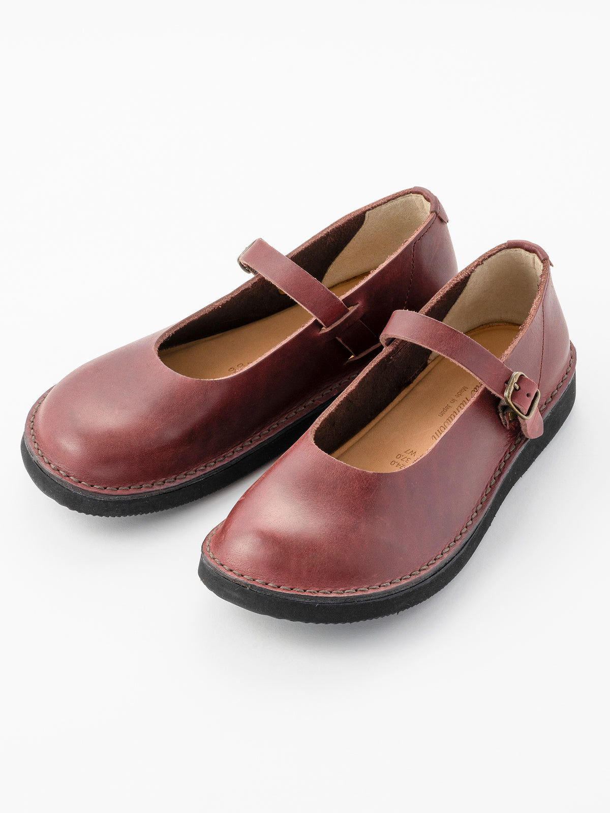 Organic handloom SHELLY バーガンディー