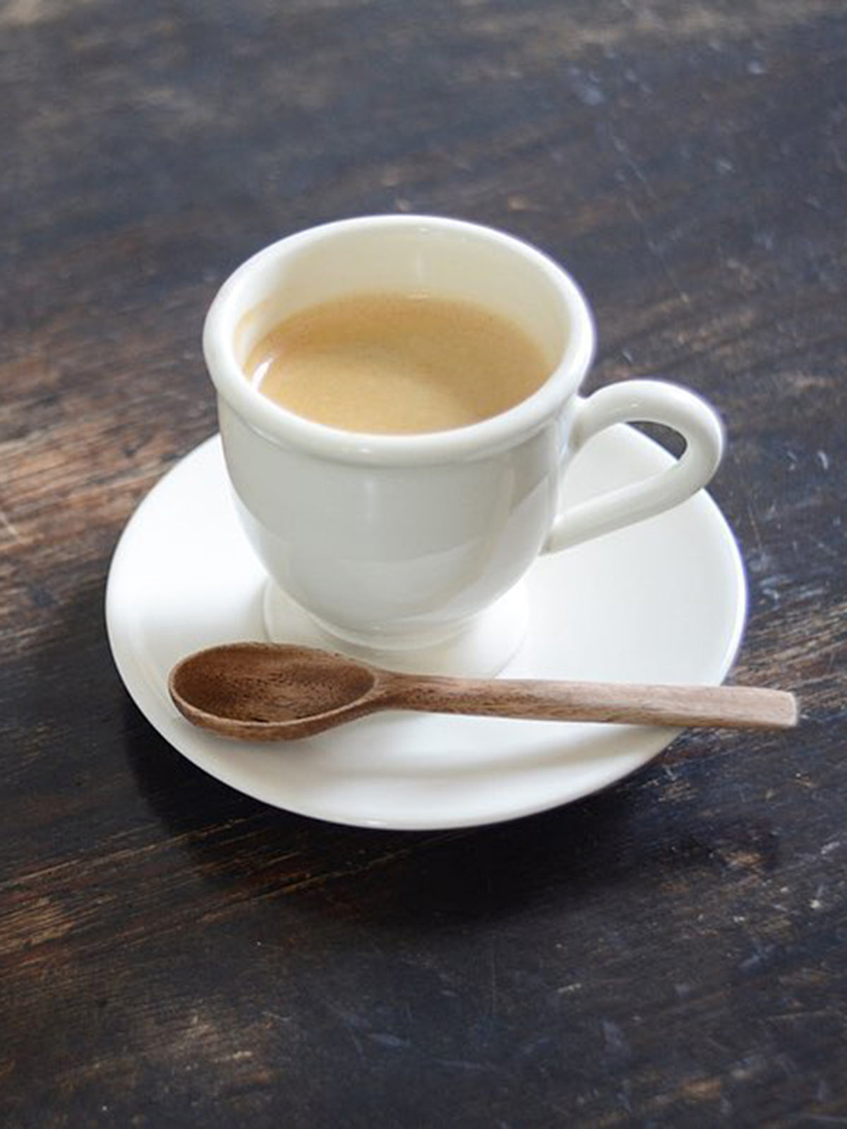 白半磁器 コーヒーカップ&ソーサー